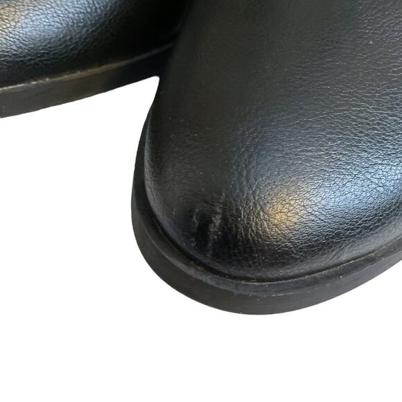 Sun + Stone Boots Women's Black Size 9.5M Buckle Zip up Ankle Shoes - Picture 7 of 11